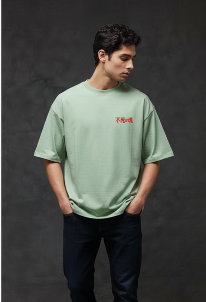 Kanji Terry Anime T-Shirt – Unisex