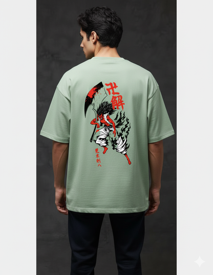 Kanji Terry Anime T-Shirt – Unisex