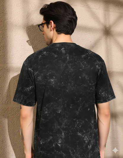 Unisex Anime Acid Washed T-shirt