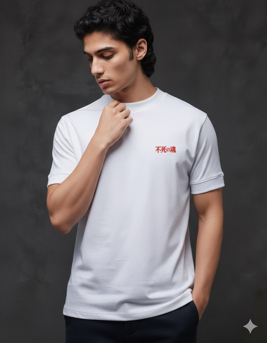 Kanji Terry Anime T-Shirt – Unisex